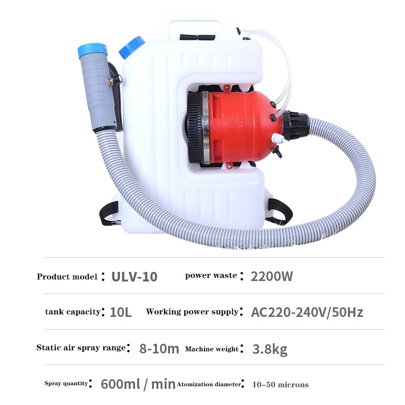 Flood Barrier Bag - Maszyna do zamgławiania ULV-10, mini opryskiwacz