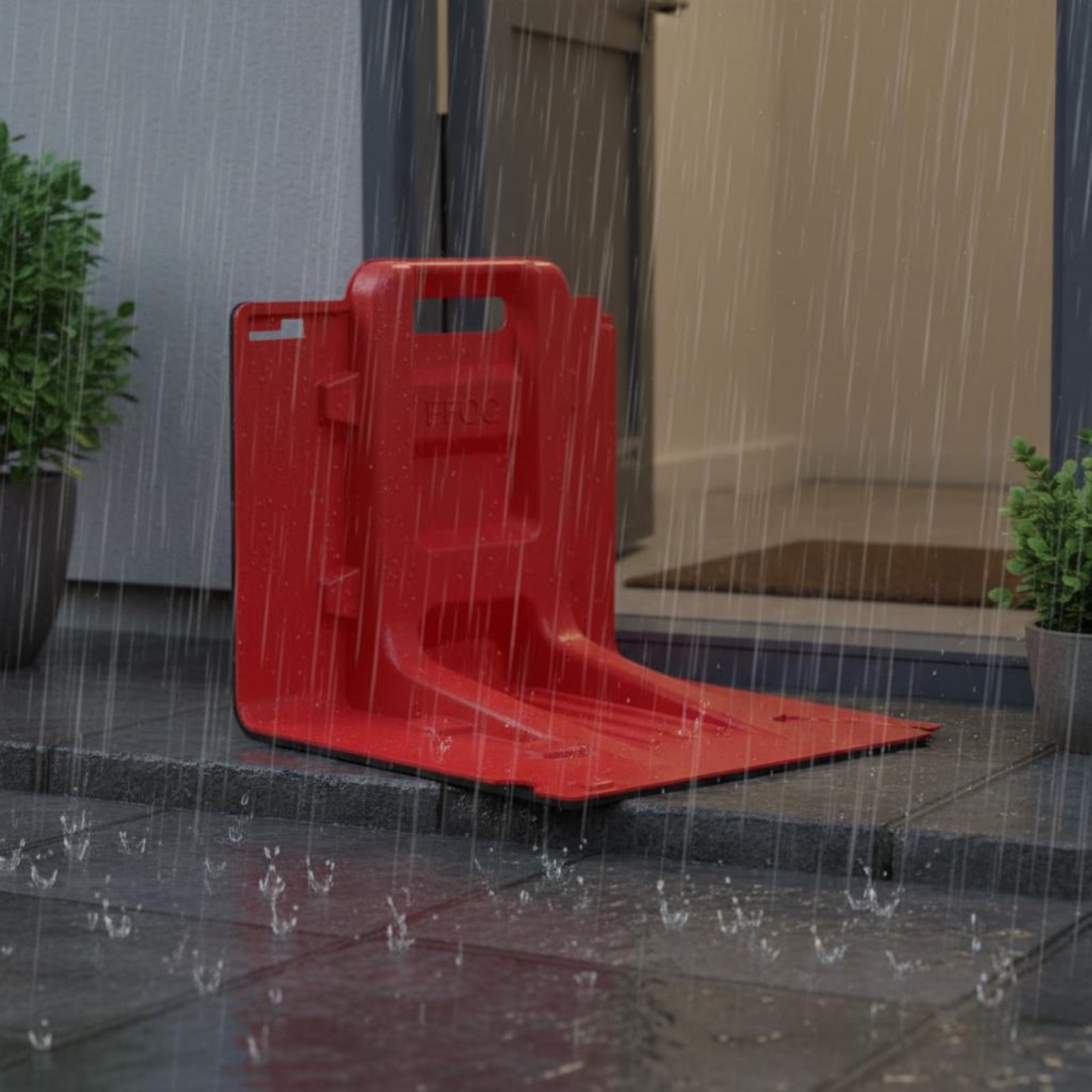 Flood Barrier Bag - Modułowe panele przeciwpowodziowe ABS, odłączane barierki