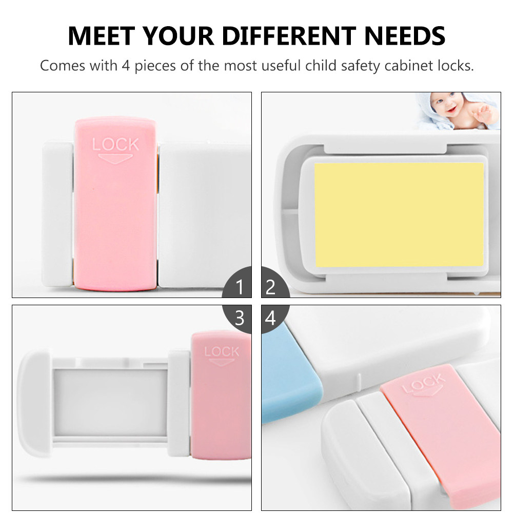 4 sztuki wielofunkcyjnych zamk – Medicine Cabinet Lock recenzja i cena