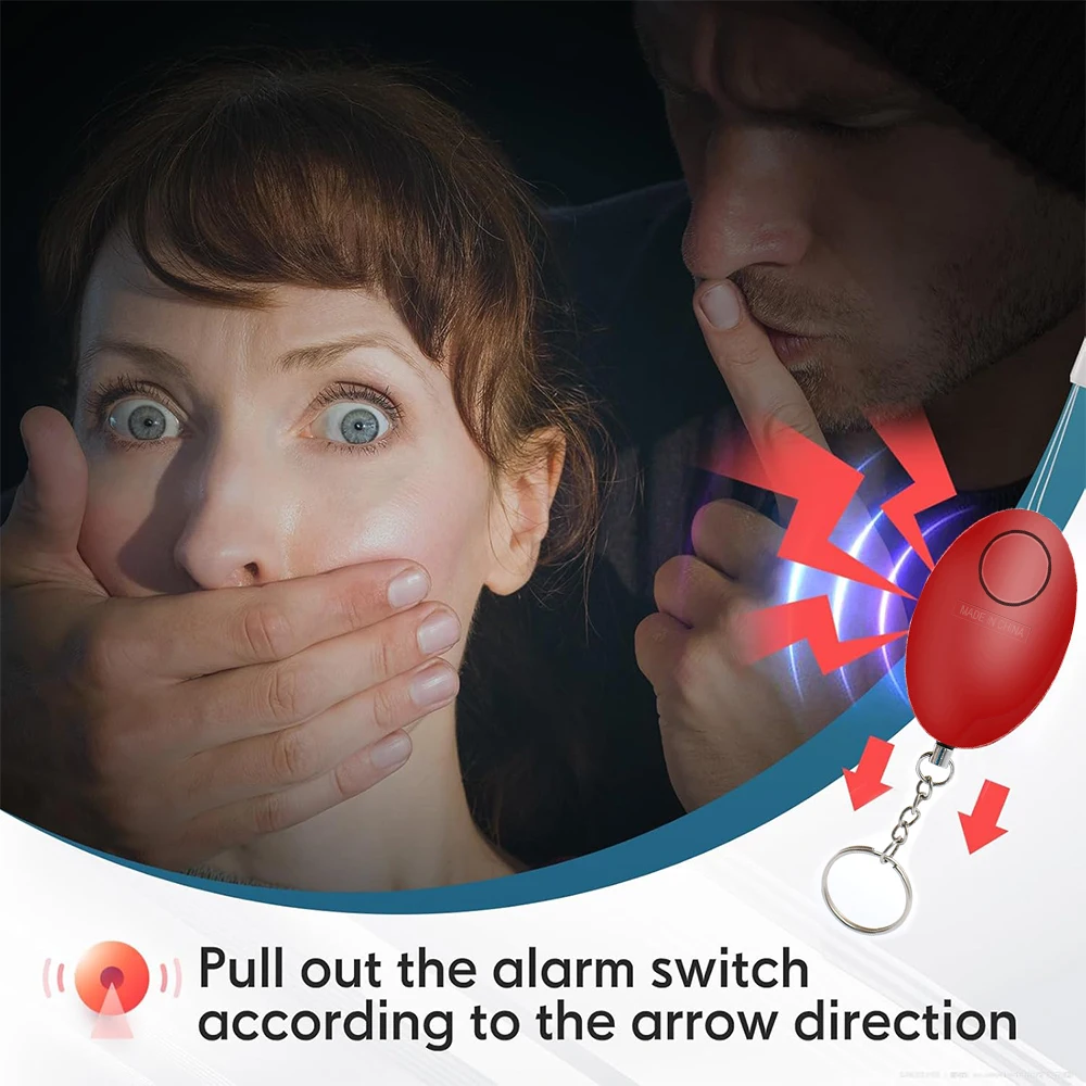 Brelok alarmowy 120dB do samoo – Personal Alarm Keychain recenzja i cena