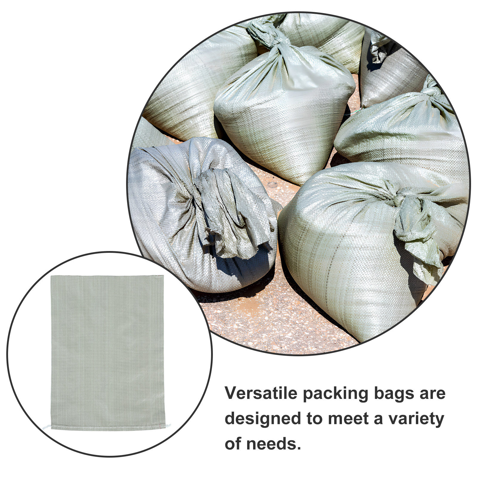 20 sztuk wytrzymałych, pogrubi – Flood Barrier Bag recenzja i cena