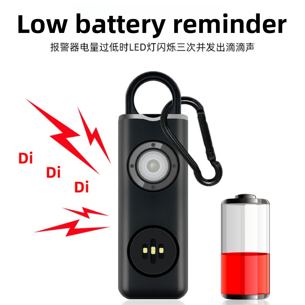130 – osobisty alarm o wysokim – Personal Alarm Keychain recenzja i cena