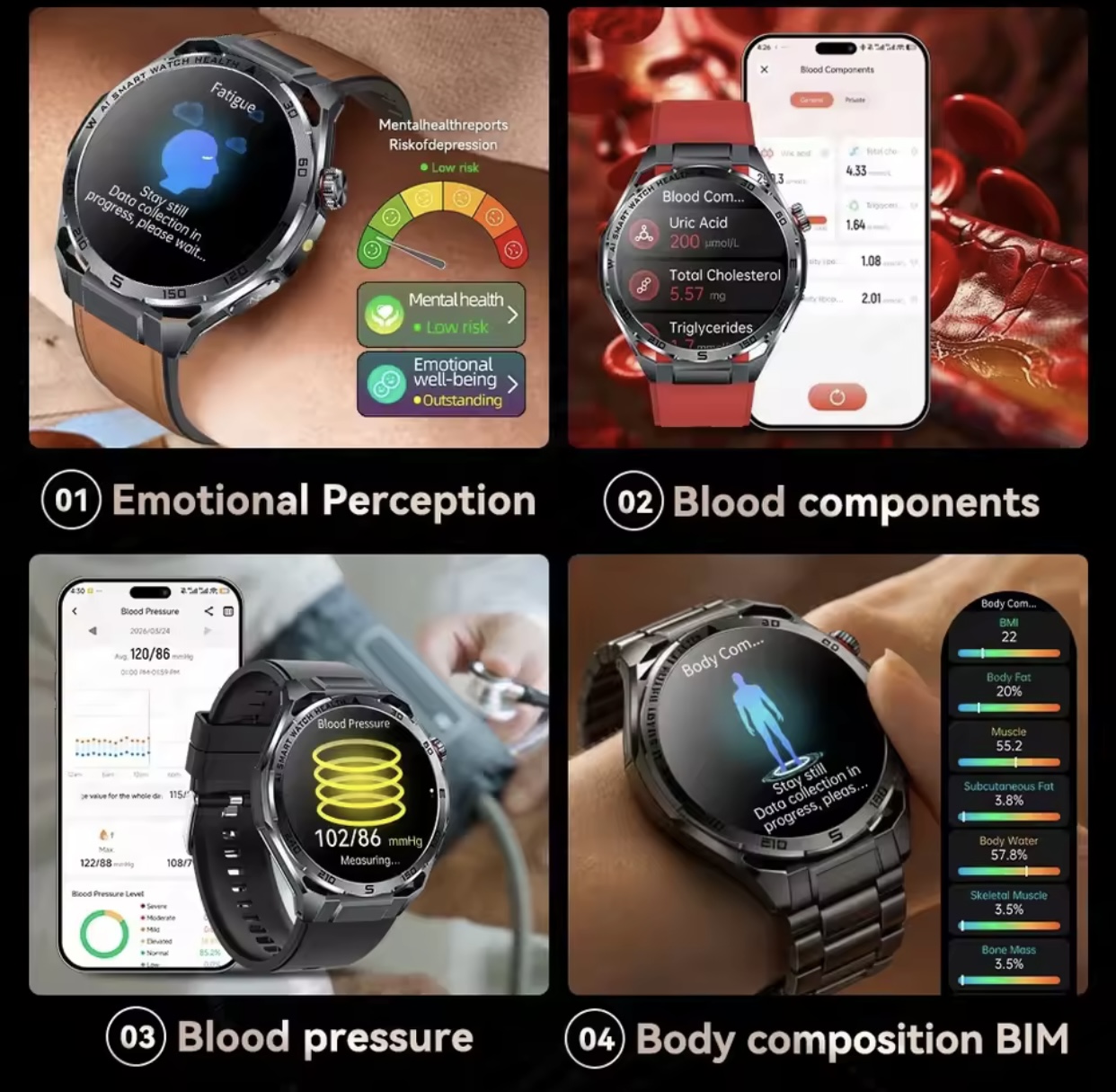 Medyczny zegarek EKG 2026 AI,  – Medicine Cabinet Lock recenzja i cena